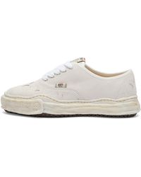 Maison Mihara Yasuhiro - Baker Western Detail Suede Low-Top - Lyst