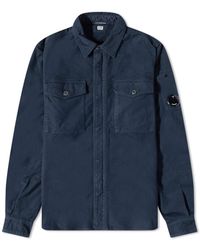 cp company moleskin overshirt