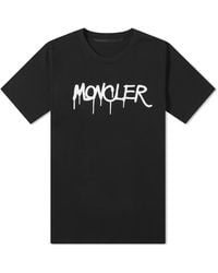 Moncler - Graffiti Logo T-Shirt - Lyst