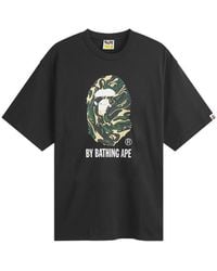 A Bathing Ape - Marbling Camo By Bathing Ape T-Shirt - Lyst