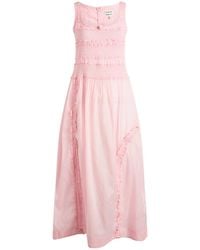 Damson Madder - Cynthia Sheer Midi Dress Presented By End - Lyst