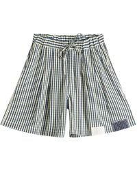 STORY mfg. - Check Bridge Shorts - Lyst