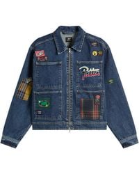 PATTA - Whole Lotta Labels Denim Jacket - Lyst