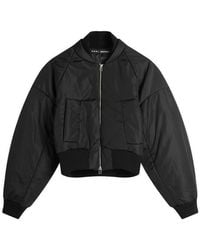 Kassl - Cropped Bomber Jacket - Lyst
