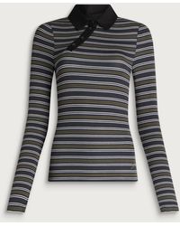 Damson Madder - Peyton Long Sleeve Polo - Lyst