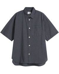 Norse Projects - Espevik Oversized Check Short Sleeve Shirt - Lyst