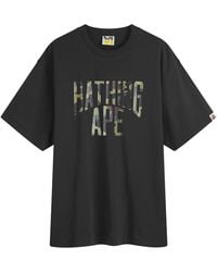 A Bathing Ape - 1St Camo Nyc Logo T-Shirt - Lyst