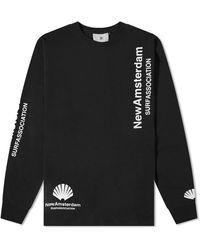 New Amsterdam Surf Association - Logo Long Sleeve T-Shirt - Lyst