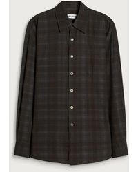 Our Legacy - Check Print Borrowed Shirt - Lyst