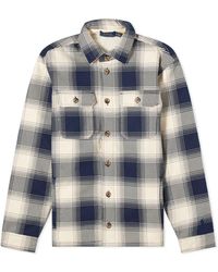 Polo Ralph Lauren - Quilted Plaid Overshirt - Lyst