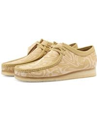 Clarks X Wu Wear Wallabee Boot - Pink