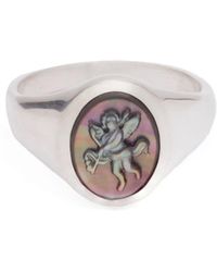 Serge Denimes - Cherub Cameo Ring - Lyst