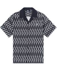 Fred Perry - Argyle Print Vacation Shirt - Lyst