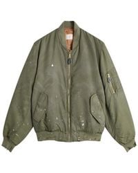 Mastercraft Union - Kaiga Washed Nylon Bomber - Lyst