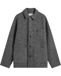Universal Works - Wool Fleece Field Jacket - Lyst