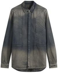 Rick Owens - Denim Shirts - Lyst