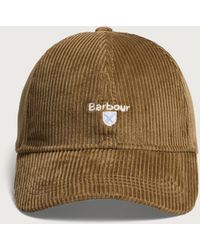 Barbour - Preston Corduroy Cap - Lyst