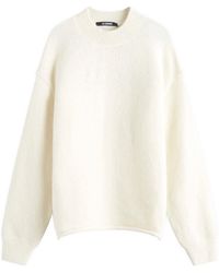 Jacquemus - Premium Alpaca Knit Crew Jumper - Lyst