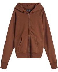 Les Tien - Heavyweight Raglan Zip Hoodie - Lyst