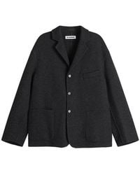 Jil Sander - Wool Double Faced Workwear Jacket - Lyst