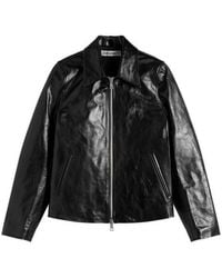 Our Legacy - Mini Leather Jacket - Lyst