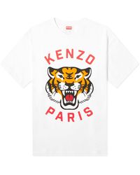 KENZO - Lucky Tiger Oversized T-Shirt - Lyst