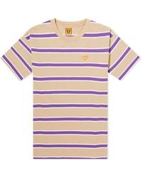 Human Made - Striped Heart T-Shirt - Lyst