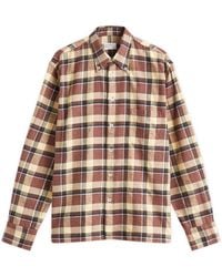 Universal Works - Lazy Day Check Shirt - Lyst