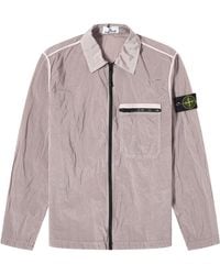 Stone Island - Nylon Metal Shirt Jacket - Lyst