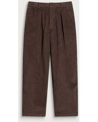 Universal Works - Cord Pleated Track Pant - Lyst