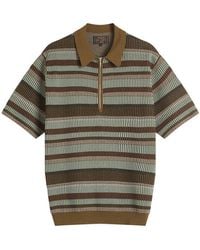 Beams Plus - Half Zip Knit Polo - Lyst