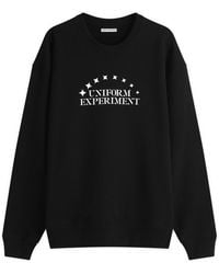 Uniform Experiment - Stencil Logo Sweatshirt - Lyst