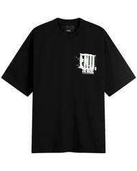 END. - Shredded Gig Poster T-Shirt - Lyst