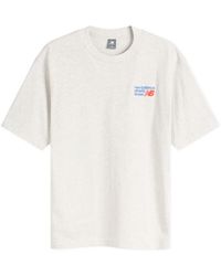 New Balance - Athletics Premium Logo T-Shirt - Lyst