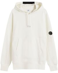 C.P. Company - Diagonal Raised Fleece Hoodie - Lyst