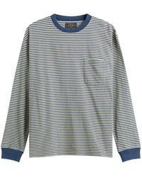 Beams Plus - Stripe Long Sleeve T-Shirt - Lyst
