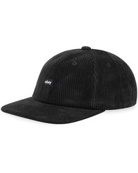 Obey - Cord 6-Panel Cap - Lyst