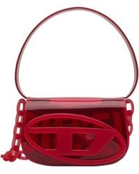 DIESEL - 1Dr Logo Perspex Handbag - Lyst