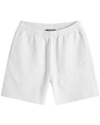 Acne Studios - Forge U X Melange Face Sweat Shorts - Lyst