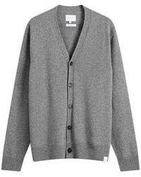Norse Projects - Standard Lambswool Knit Cardigan - Lyst