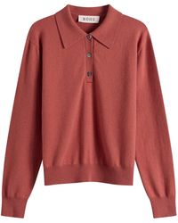 Rohe - Classic Knitted Polo - Lyst
