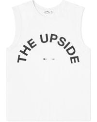 The Upside - Logo Muscle Tank Top - Lyst