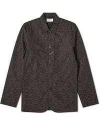 Universal Works - Japanese Printed Twill Bakers Jacket - Lyst