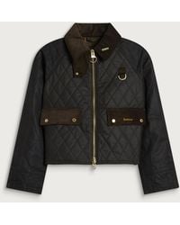 Barbour - Reimagined Icons Quilted Spey Wax Jacket - Lyst