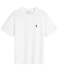 Ami Paris - T-Shirt With Logo - Lyst