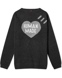 Human Made - Heart Knit Sweater - Lyst