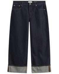 GOOD AMERICAN - Good Standard Baggy Cuffed Jeans - Lyst