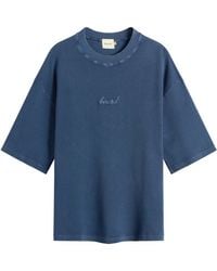 BOUND - Acid Wash Organic Waffle T-Shirt - Lyst