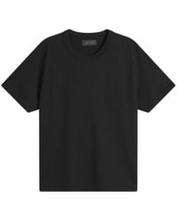 Les Tien - Heavyweight Binded Neck T-Shirt - Lyst