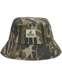 Malbon - Tour Divot Camo Bucket Hat - Lyst